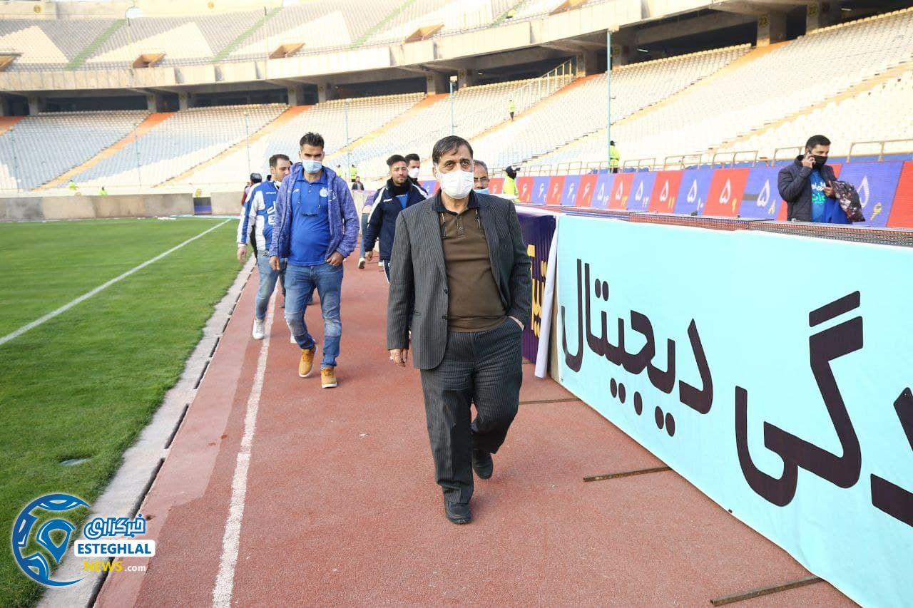 حواشی دیدار استقلال و نساجی