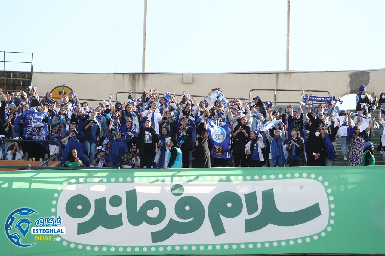 حواشی دیدار استقلال و نساجی