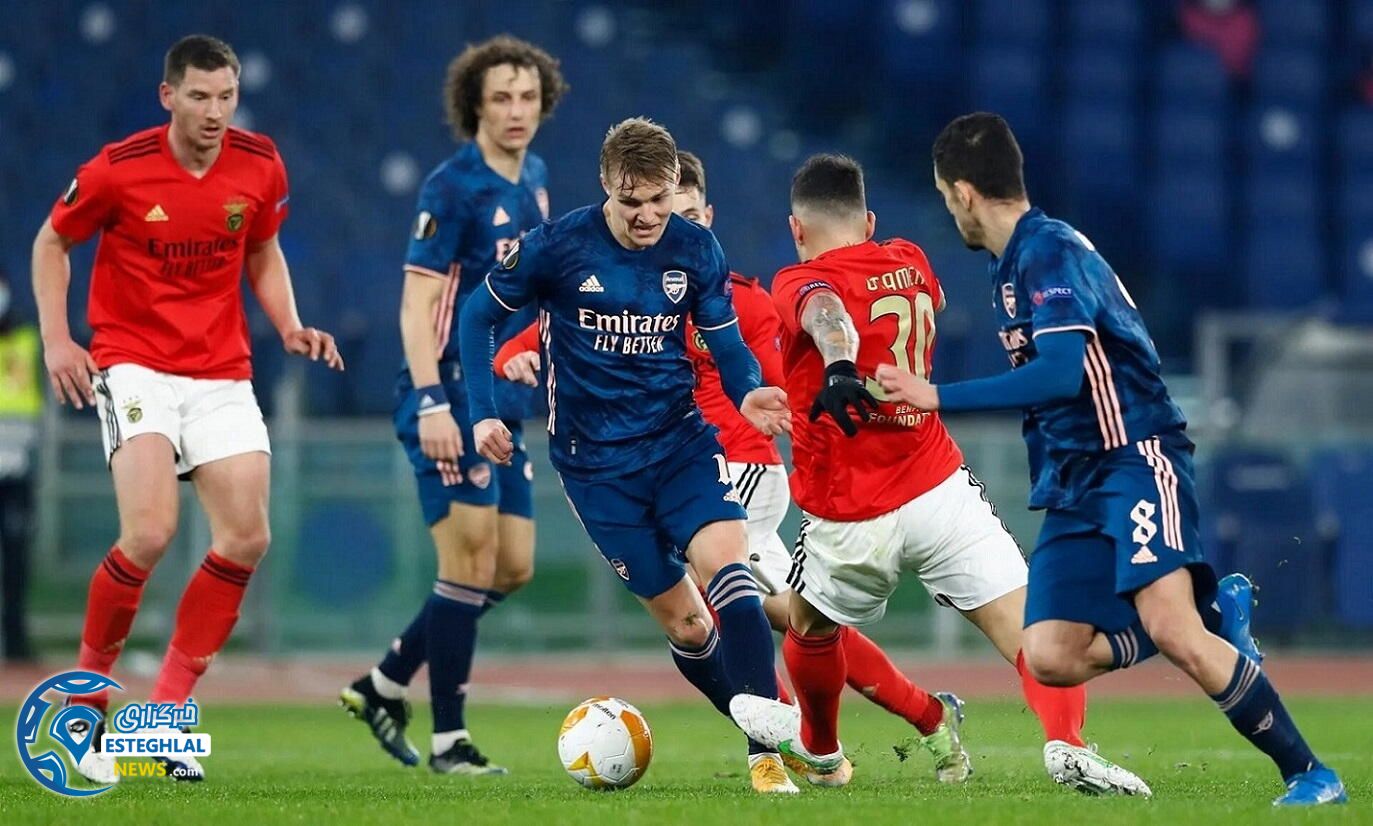 بنفیکا 1-1 آرسنال