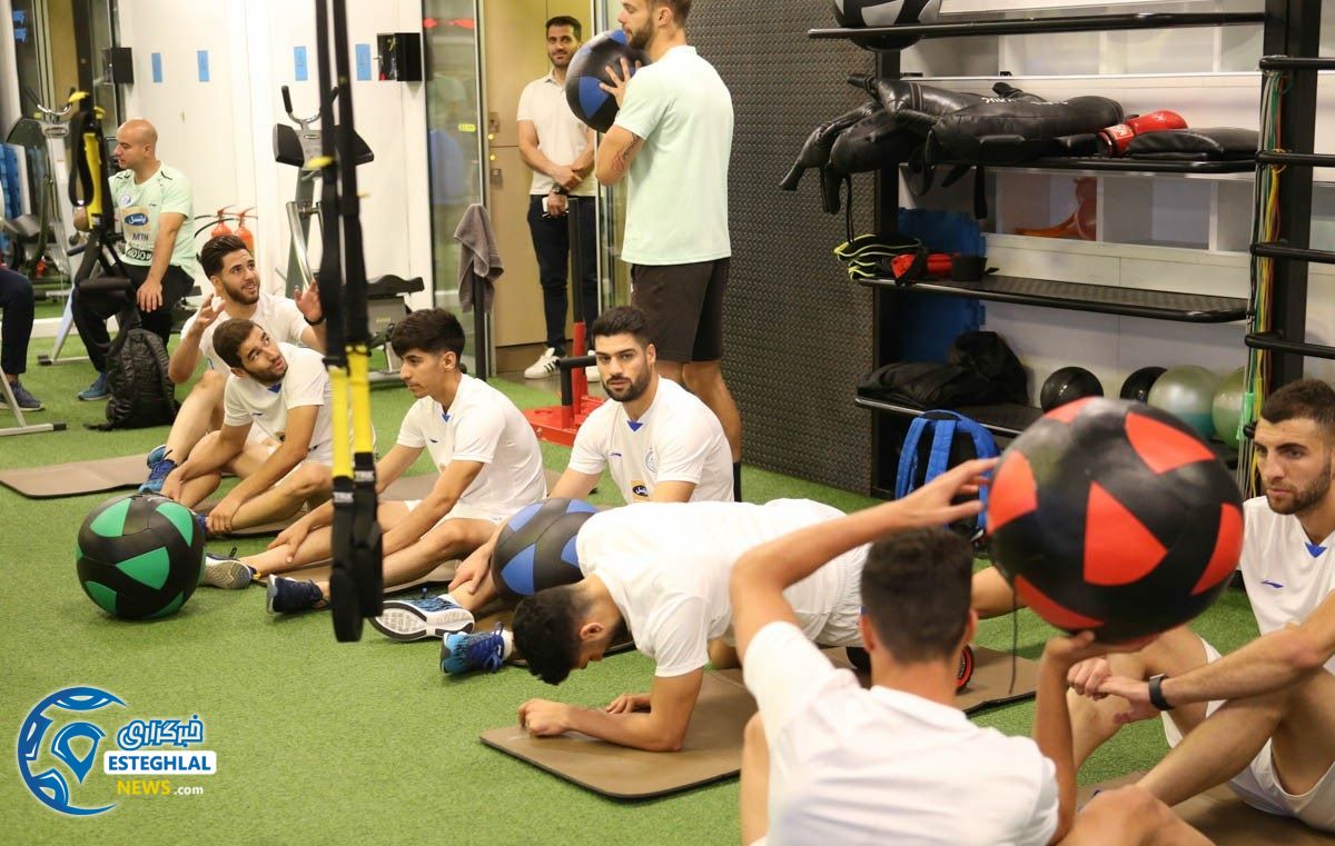 تمرین استقلال جمعه 9 شهریور 97