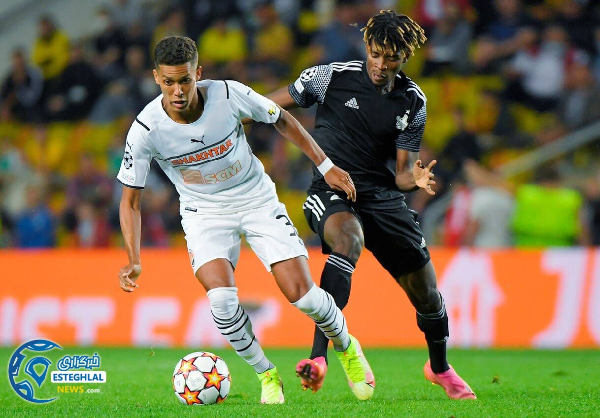 شریف 2-0 شاختاردونتسک