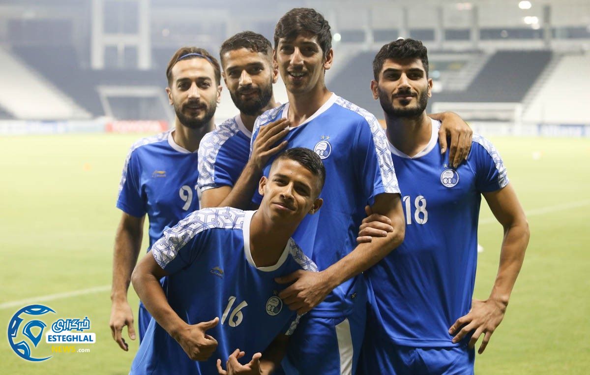 تمرین استقلال یکشنبه 25 شهریور 97 دوحه قطر