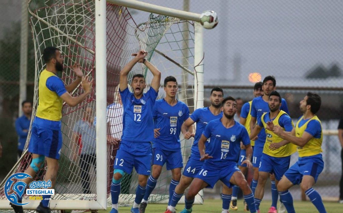 تمرین استقلال جمعه 13 مهر 97 در اهواز