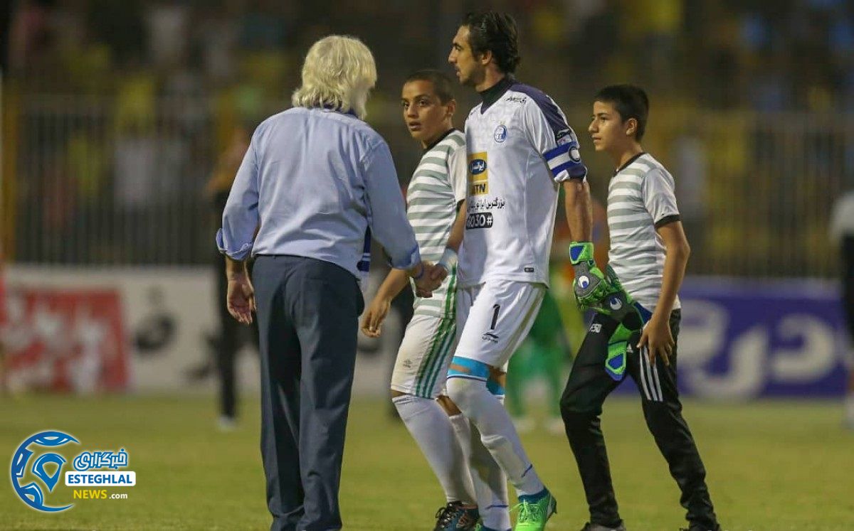  حواشی دیدار استقلال و نفت مسجدسلیمان