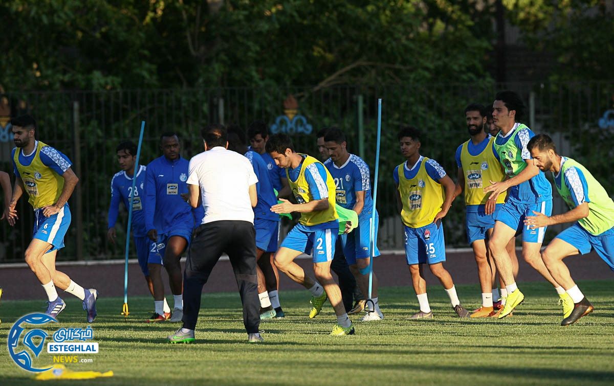 تمرین استقلال 25 اردیبهشت 98