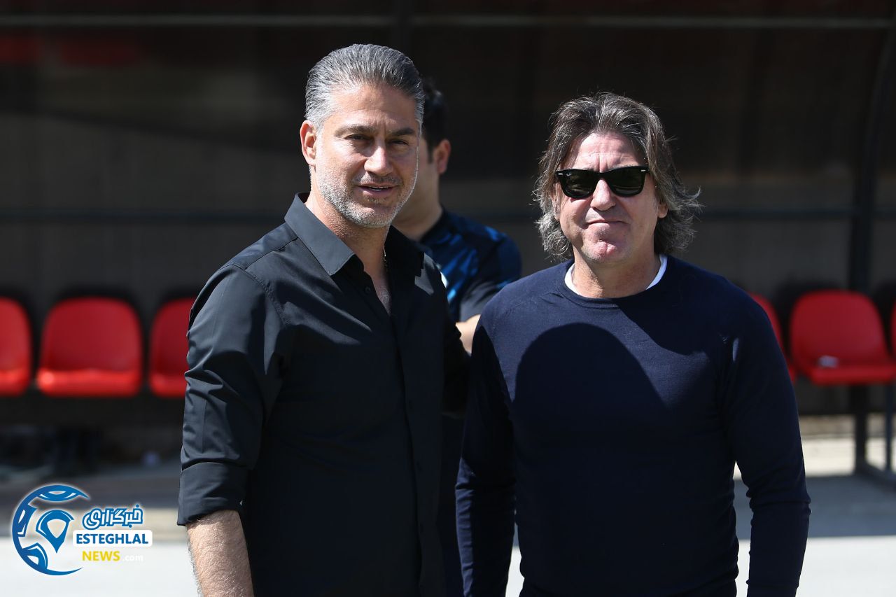 دیدار دوستانه استقلال و نساجی