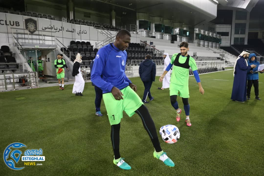 تمرین استقلال در دوحه