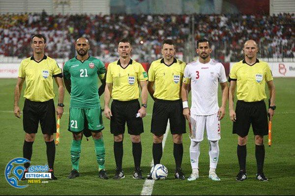 دیدار تیم ملی فوتبال بحرین و ایران