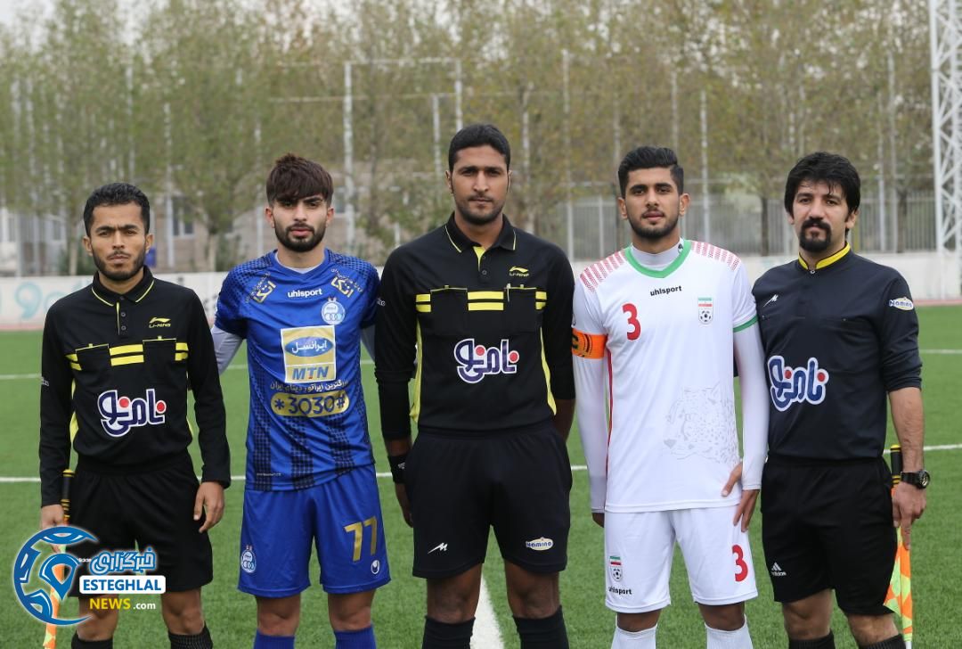 بازی دوستانه استقلال و تیم ملی جوانان