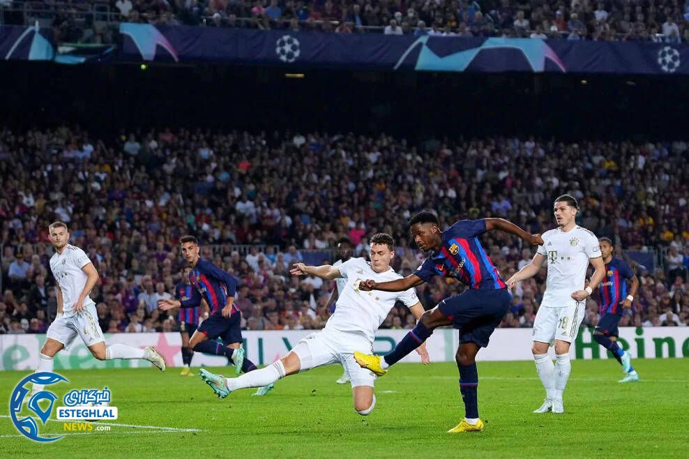 بارسلونا 0-3 بایرن مونیخ  