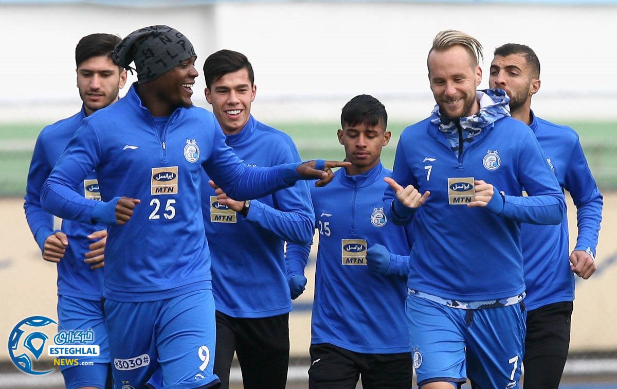 تمرین استقلال 18 آذر ماه 97