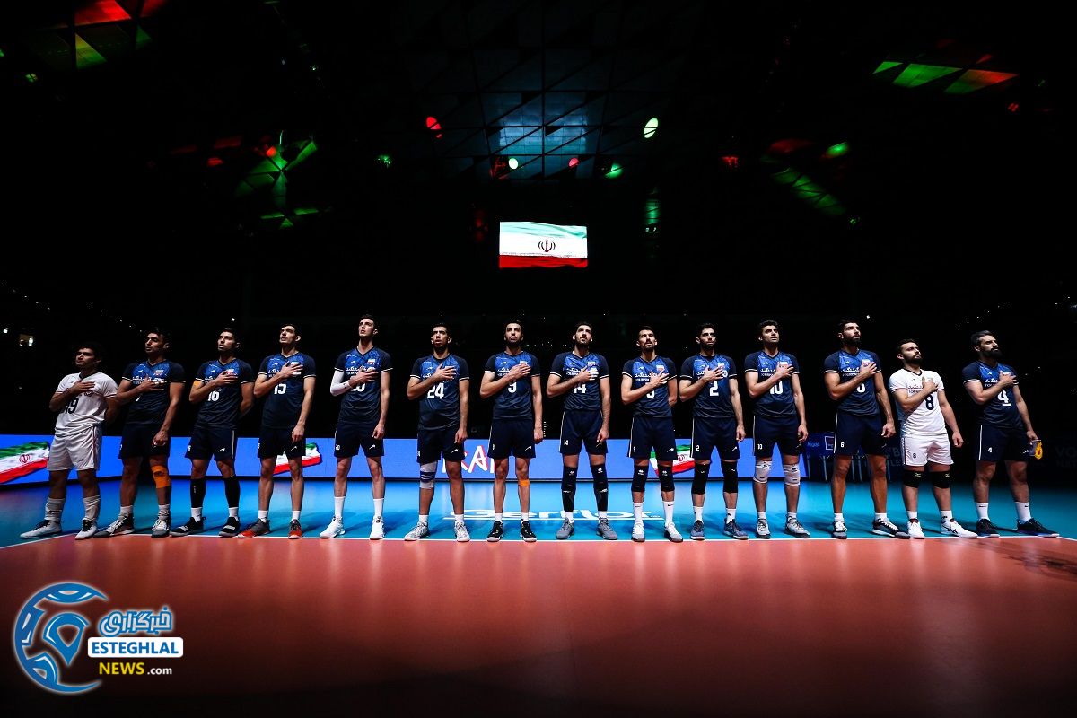 دیدار تیم ملی والیبال برزیل و ایران