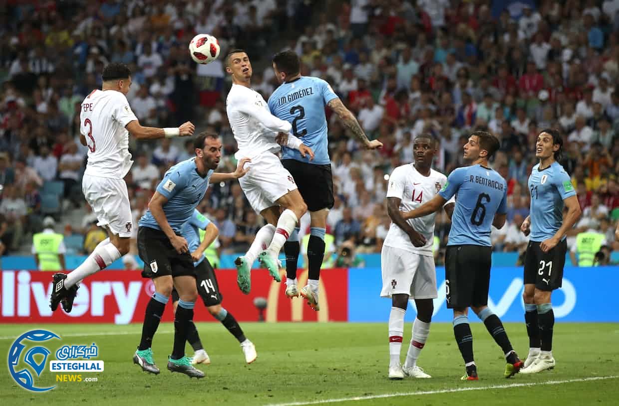 دیدار اروگوئه و پرتغال