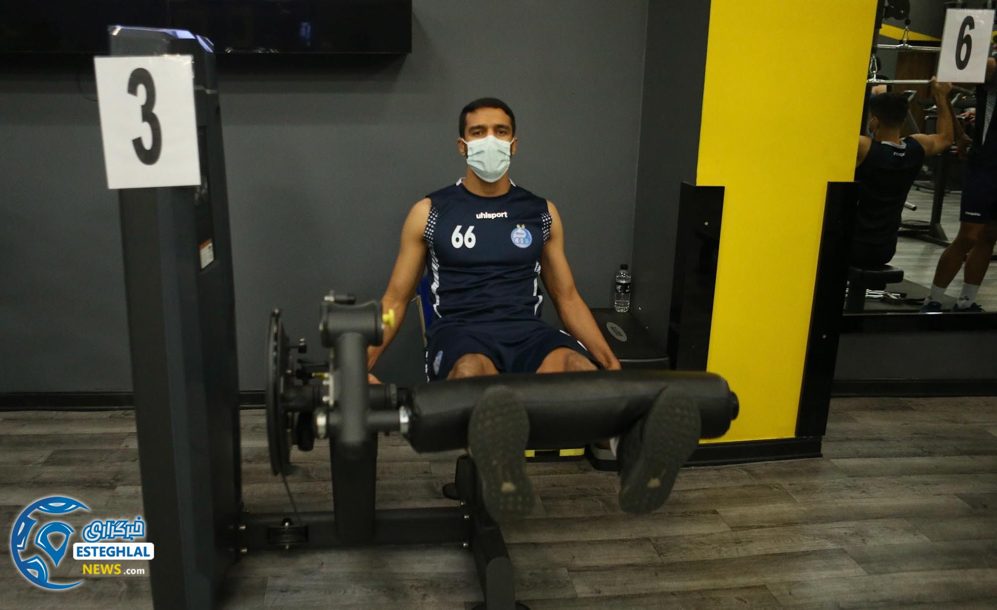 تمرین وزنه استقلال