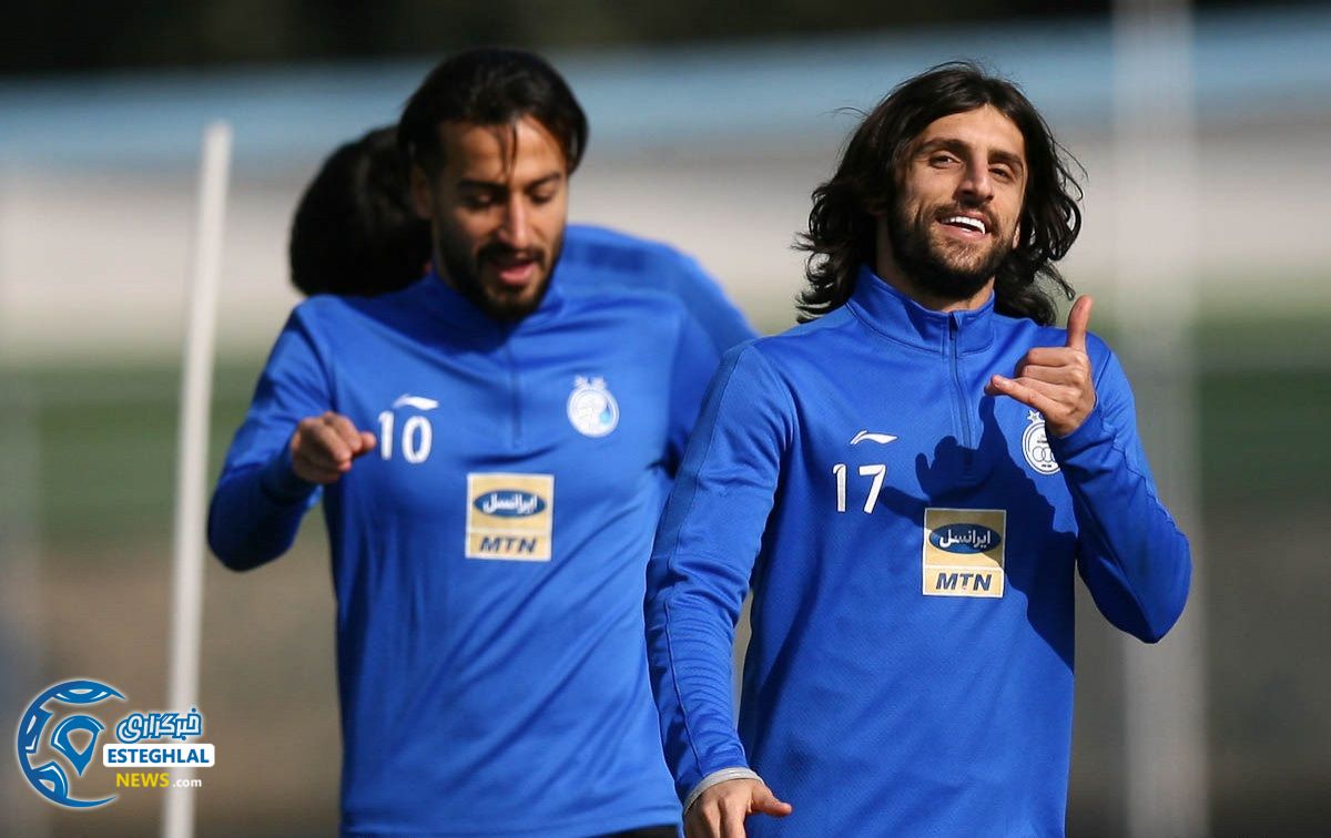 تمرین استقلال 12 آذر ماه 97