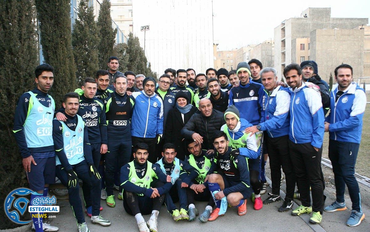 تمرین استقلال 5 بهمن ماه 1395