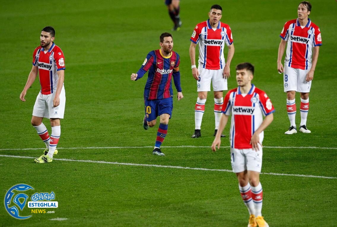 بارسلونا 5-1 آلاوز