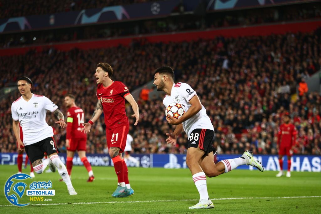 لیورپول 3-3 بنفیکا