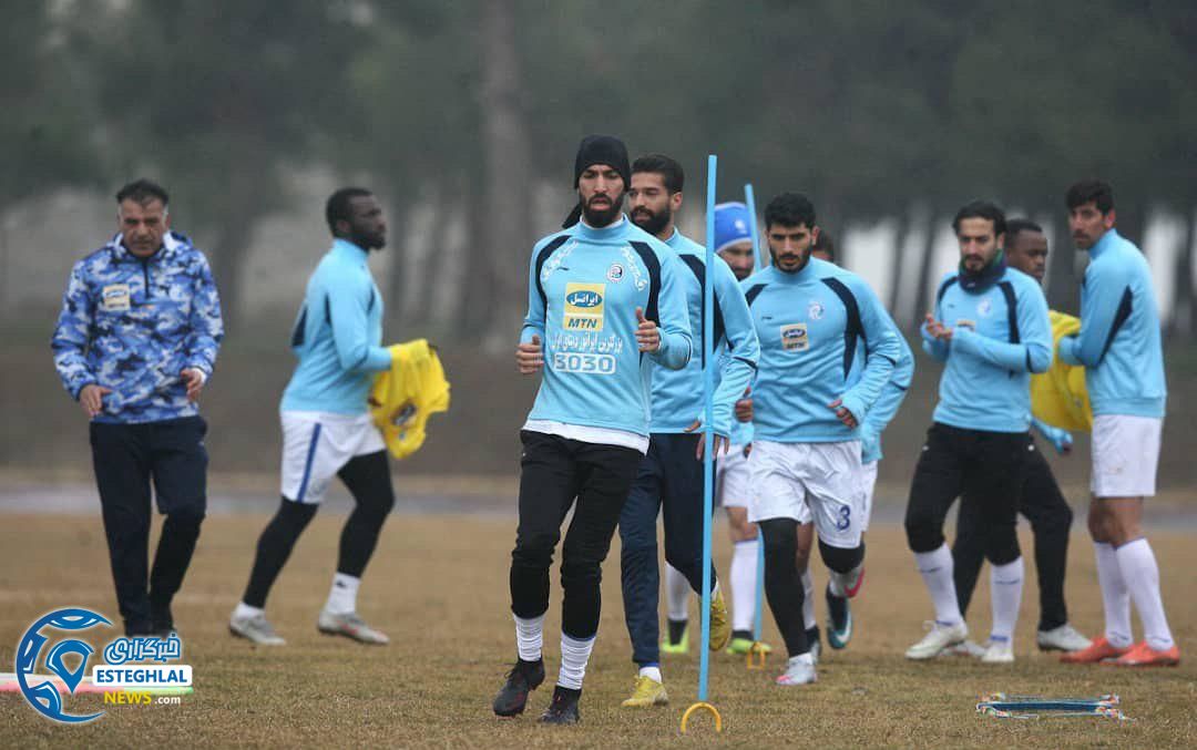 تمرین استقلال 22 بهمن  ماه 97