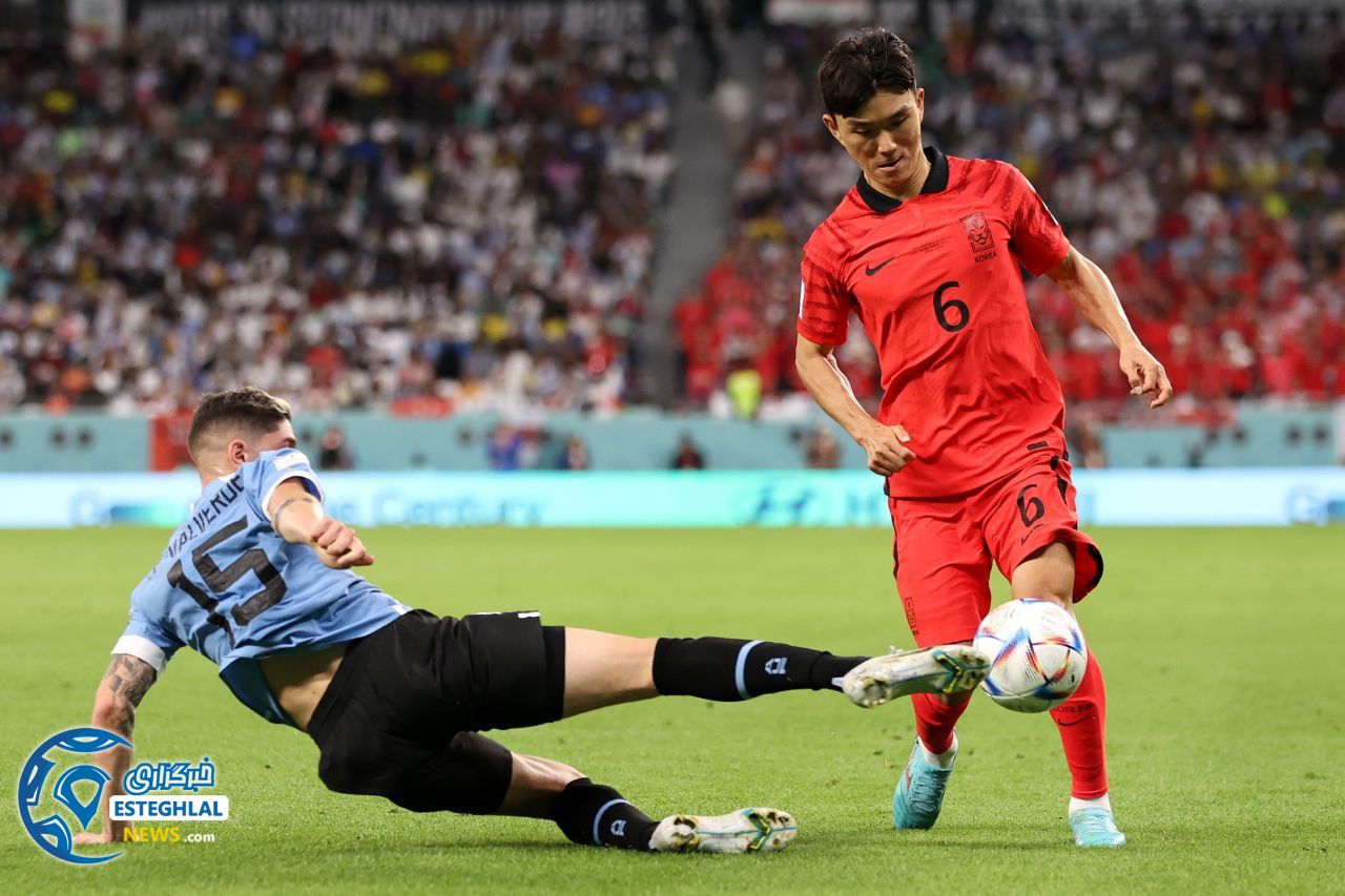 اروگوئه 0-0 کره جنوبی
