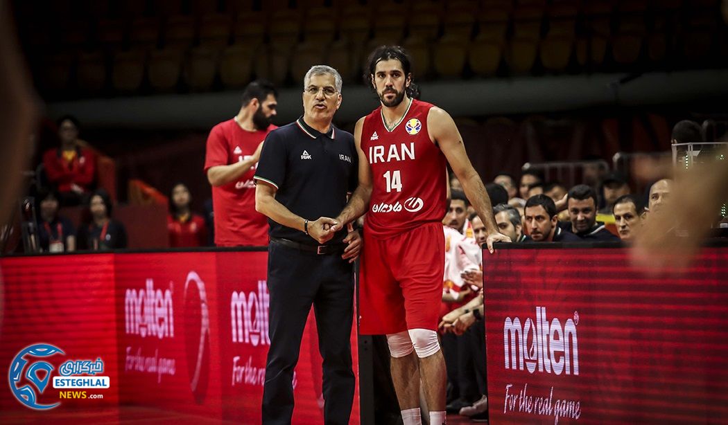 دیدار تیم ملی بسکتبال ایران و تونس