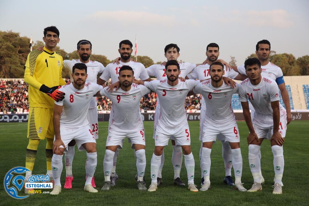 دیدار تیم ملی فوتبال عراق و ایران