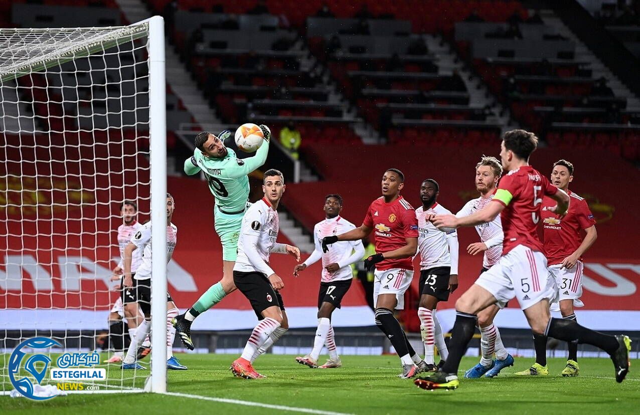 منچستریونایتد 1-1 آث میلان