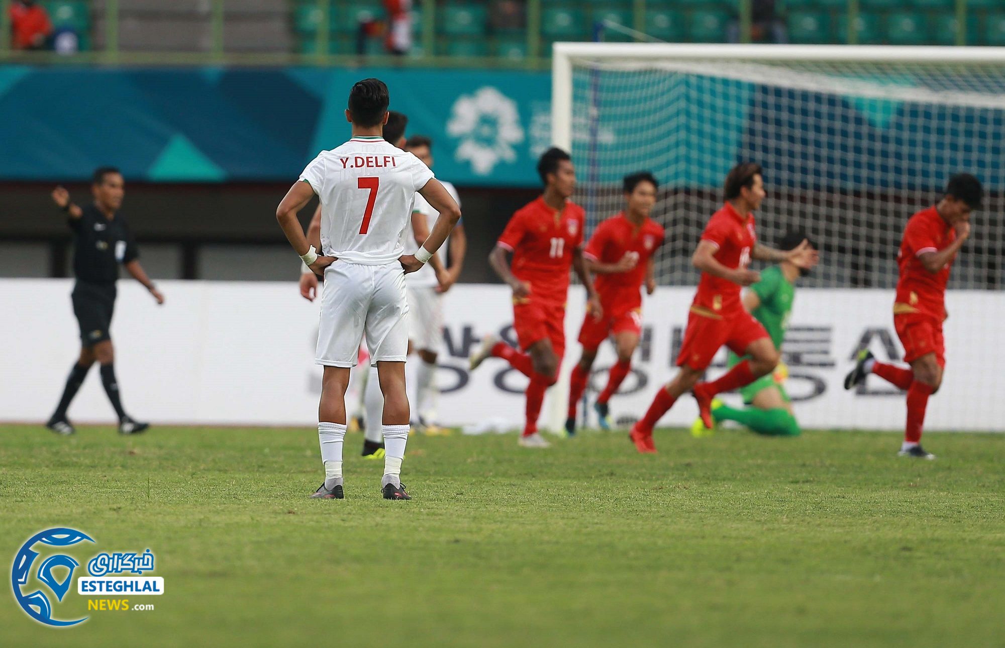 بازیهای آسیایی اندونزی ایران و میانمار