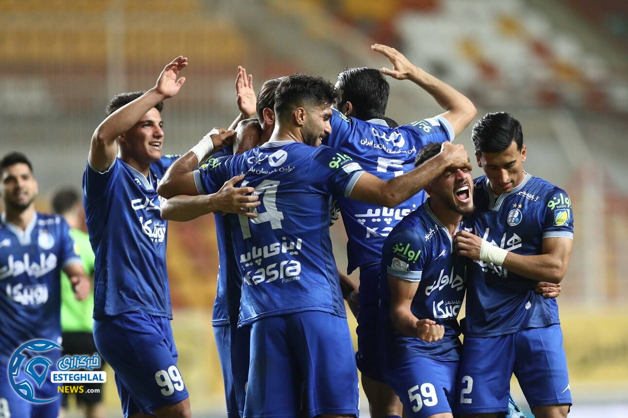 فولاد خوزستان 1-2 استقلال(تاج)