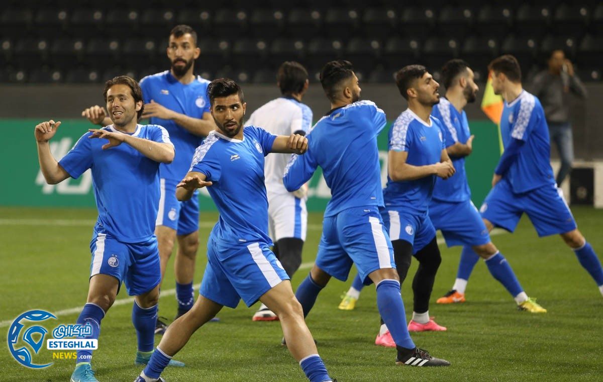 تمرین 23 بهمن ورزشگاه السد قطر