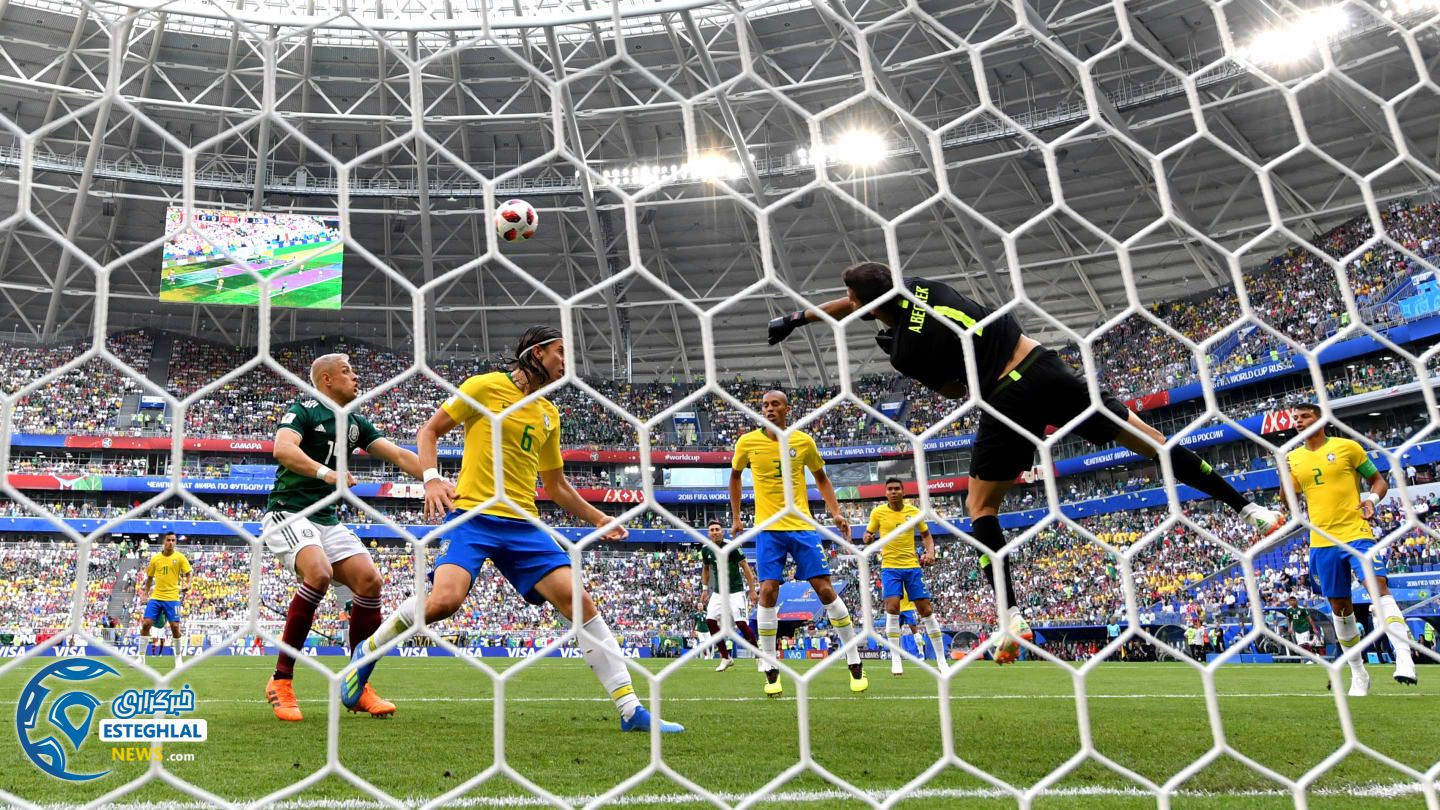 دیدار برزیل و مکزیک 