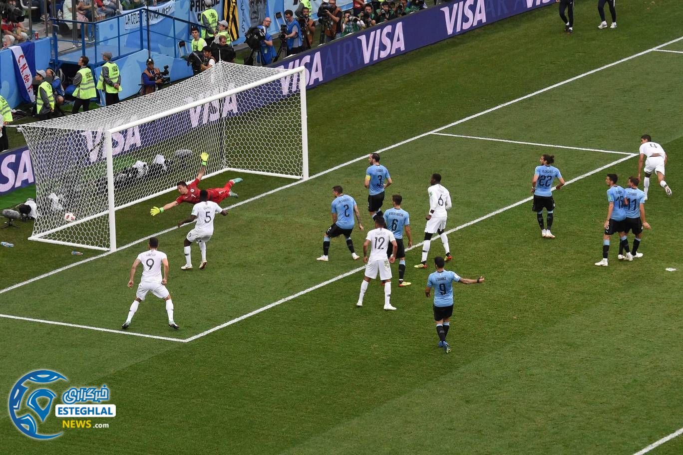 دیدار اروگوئه و فرانسه