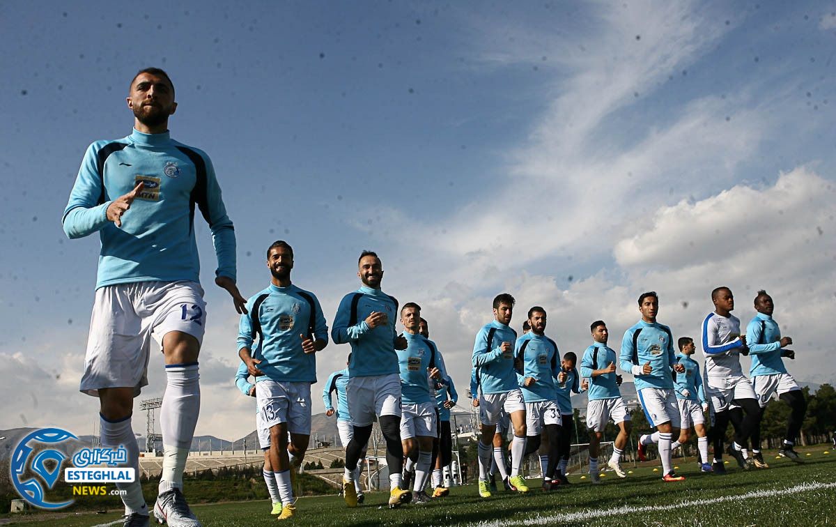 تمرین استقلال 9 فروردین 98