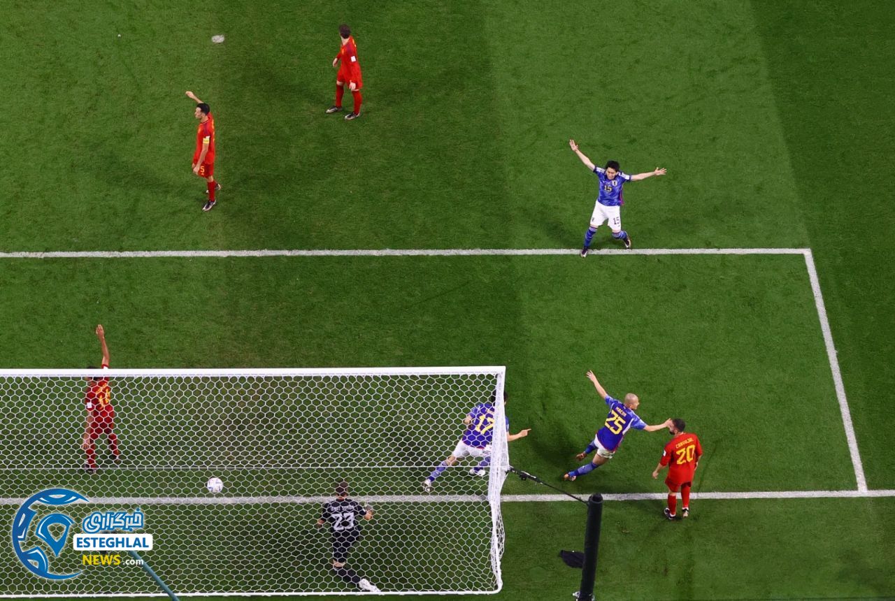 ژاپن 2-1&nbsp;اسپانیا