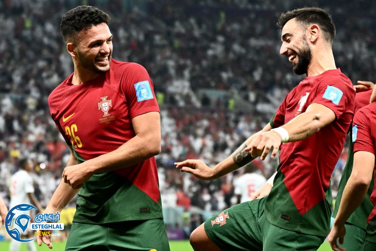 پرتغال 6-1 سوئیس