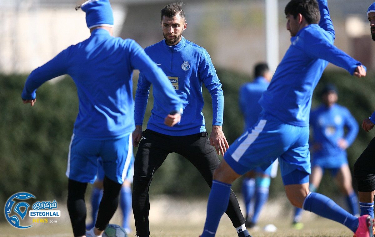 تمرین استقلال 22 دی ماه 97