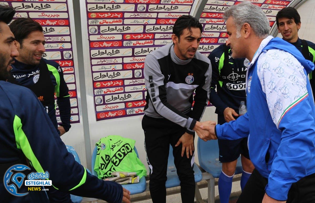 رحمتی و خرمگاه در تمرین استقلال