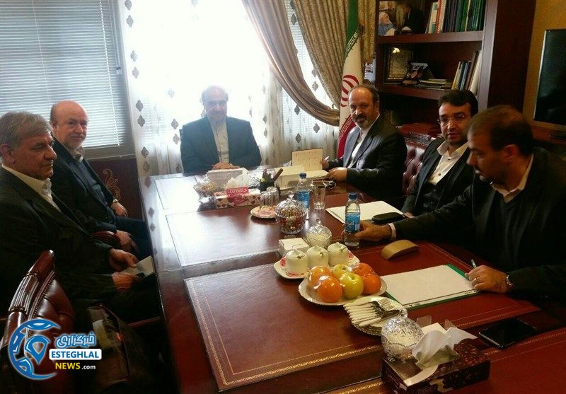 دیدار وزیر ورزش با هیات مدیره استقلال