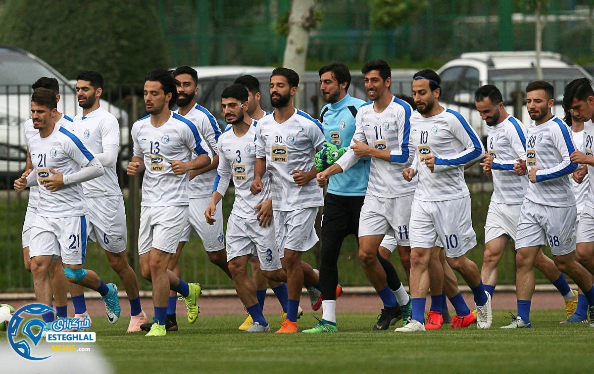 تمرین استقلال 10 اردیبهشت 98