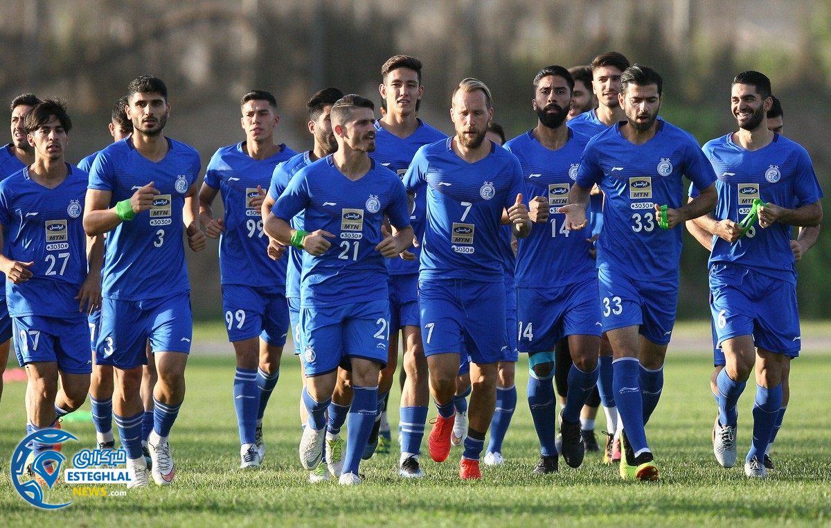 تمرین استقلال سه شنبه 30 مرداد 97