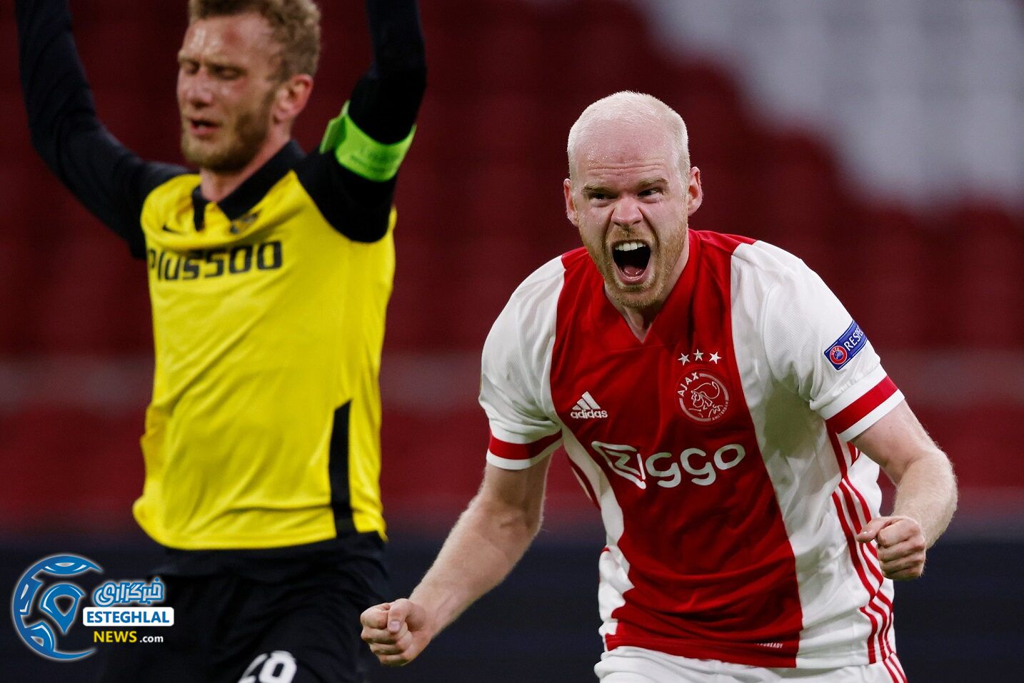 آژاکس 3-0 یانگ بویز