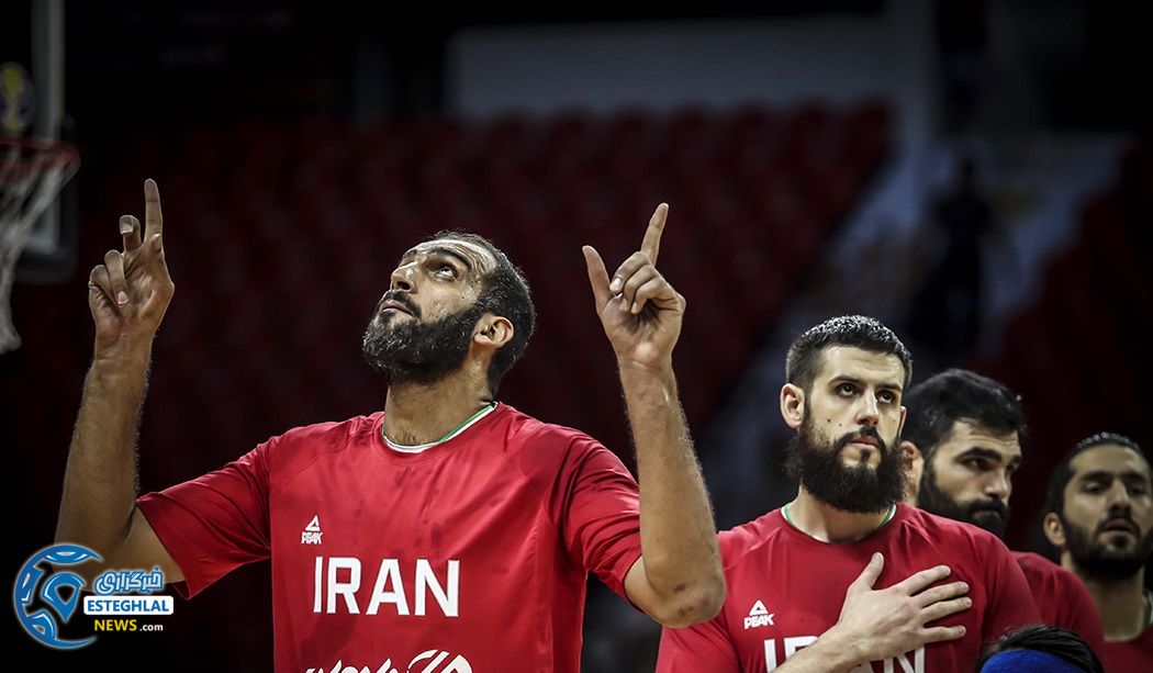دیدار تیم ملی بسکتبال ایران و تونس