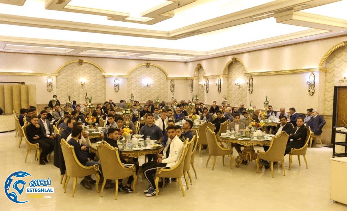 جشن قهرمانی تیم امید استقلال