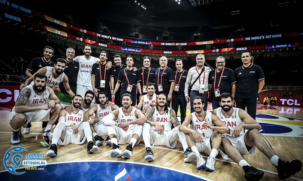 دیدار تیم ملی بسکتبال ایران و فیلیپین