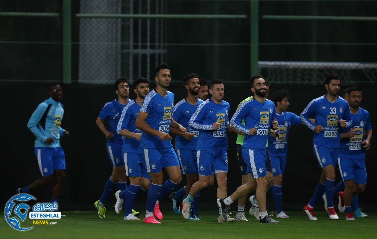 تمرین شنبه 12 اسفند العین امارات