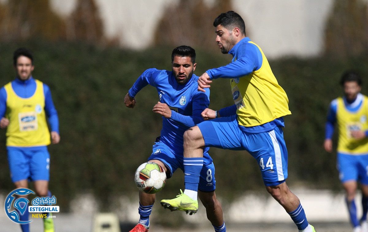 تمرین استقلال 12 بهمن  ماه 97