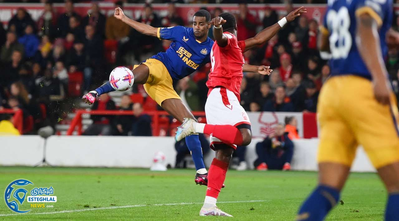 ناتینگهام فارست 1-2 نیوکاسل