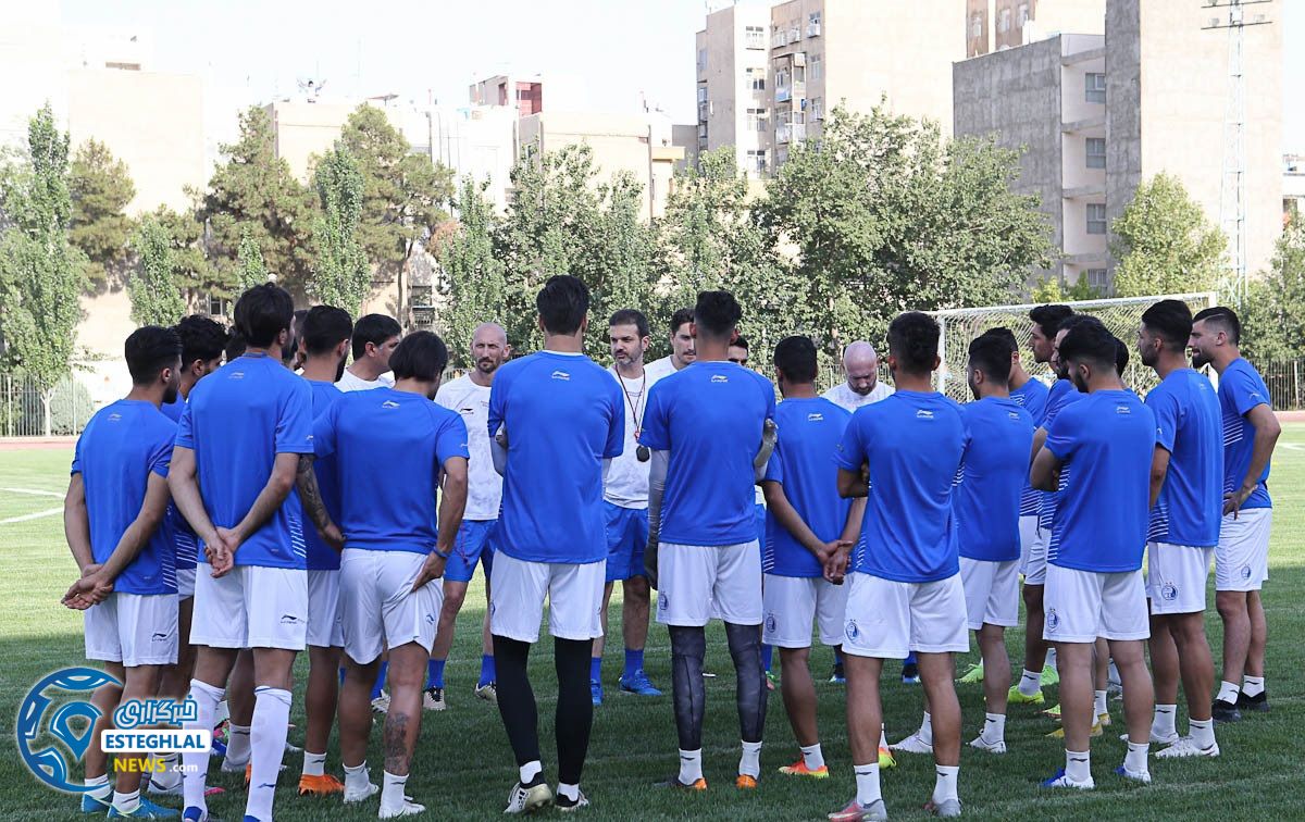 تمرین استقلال 2 تیر 98