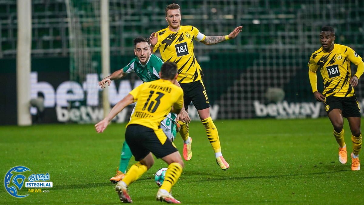 وردربرمن 1-2 دورتموند