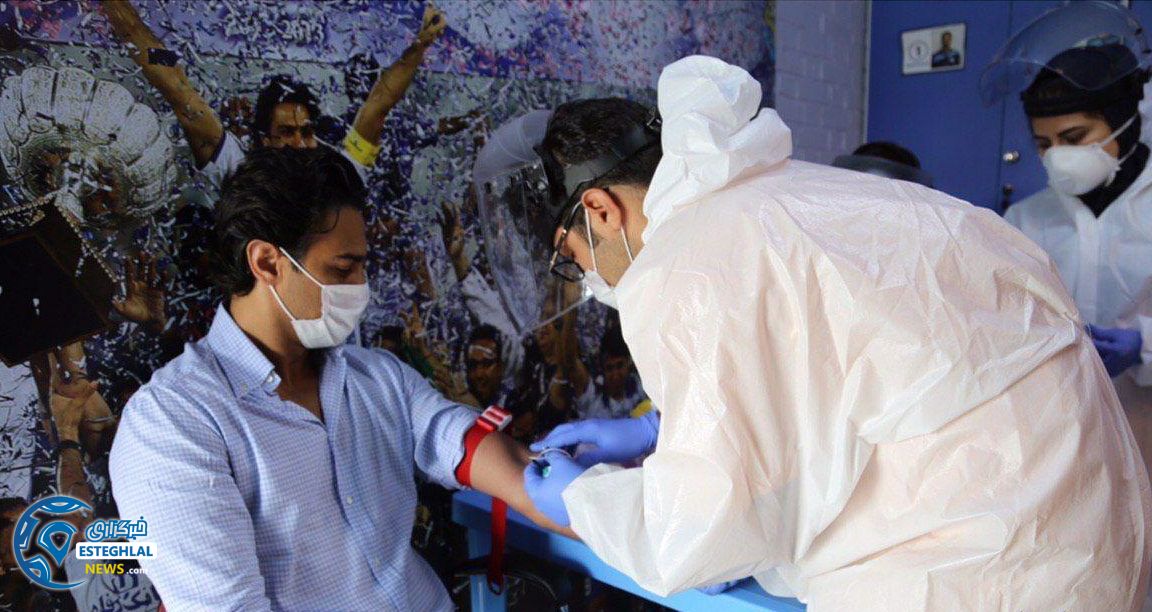 تست کرونای بازیکنان استقلال